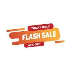Flash Sale Icon for Quick Promotion
