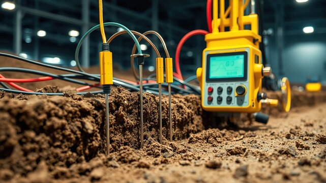 Soil Resistivity Testing - Electrical Methods, Modern Technology, Geotechnical Engineering, Ground Penetrating Radar, Exploration,  Data Acquisition