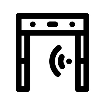 metal detector icon