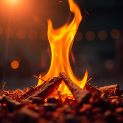 A hacker with hidden face in a hoodie using a laptop
