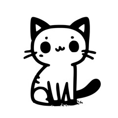 A Charming Collection of Unique Cat Icons Playful, Whimsical, and Adorably Designed to Capture the Heartwarming Expressions, Quirky Personalities, and Irresistible Cuteness of Felines in Modern