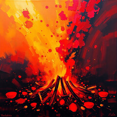 A hacker with hidden face in a hoodie using a laptop
