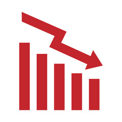 Modern Stock Market Graphic Icon Set