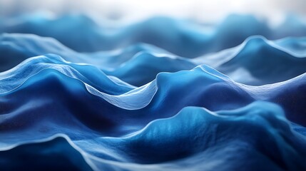 Fototapeta premium Vivid poppy flowers against airy smooth fabric