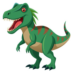 tyrannosaurus rex dinosaur vector