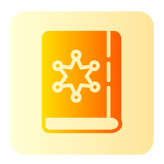 Book  gradient icon