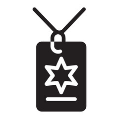 identification glyph icon