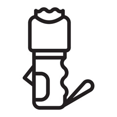 Stun Gun line icon