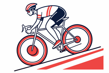 BIKE ICON ART ABSTRACT CYCLE