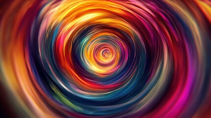 Vivid colorful swirl tunnel abstract background	