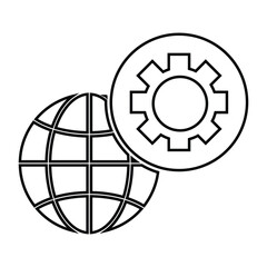 Gear network icon