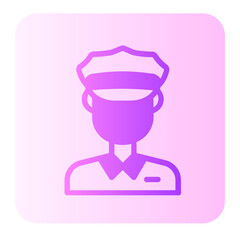 Policeman  gradient icon