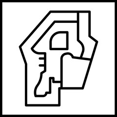 Mining Site Icon Design