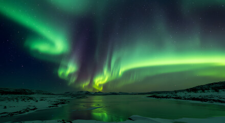 Under the Northern Lights: A Spectacular Celestial Display
