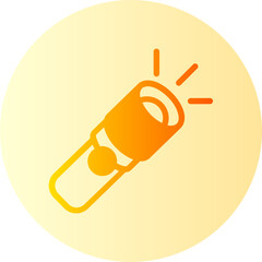 flashlight gradient icon
