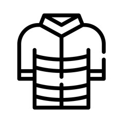 uniform line icon