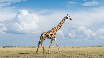 Obraz premium Giraffe in African Savanna