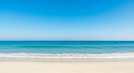 Fototapeta premium beach and blue sky
