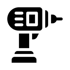 electricity glyph icon
