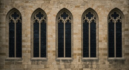 Fototapeta premium gothic church window