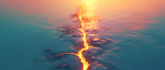 A rift in the air in the form of a crack from whic_007