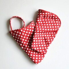 Sushi rolls arranged in a heart shape on a slate plate with chopsticks.