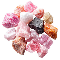 Himalayan Salt - Isolated on White backgrounds