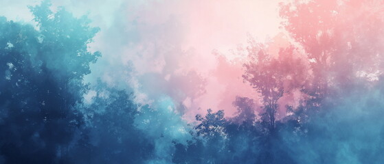 Fototapeta premium The sheet features a watercolor gradient from soft_003