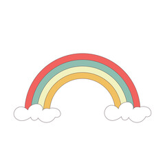 Rainbow Retro Simple