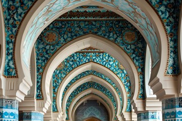 interior of a mosque country