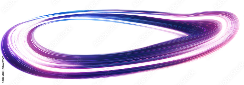 Poster set of neon speed lines on transparent background png. big data traffic visualization, dynamic high 