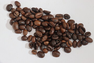 Coffee beans, coffee, texture, texture, pattern, background