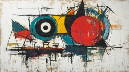 Abstract Geometry Art