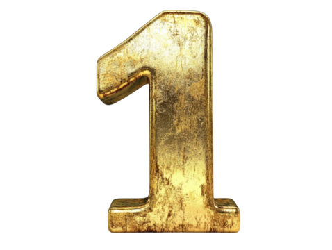 Isolated Golden Rusty Number One