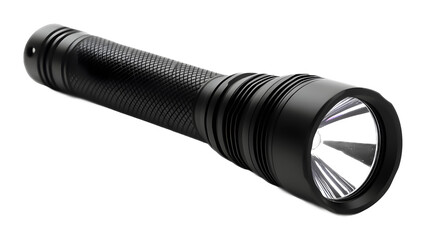 Flashlight on a transparent background. isolated background.