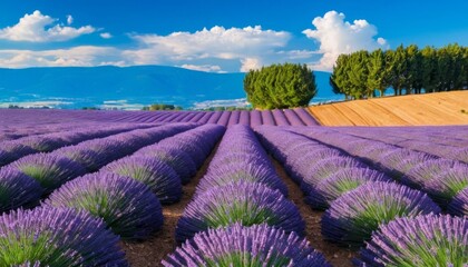 Obraz premium lavender field in region
