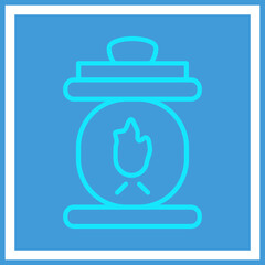 Smelting Furnace Icon Design