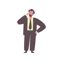 Bussiness People Flat Illustration