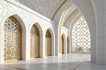 Abstract Modern Islamic Ornaments  Wallpaper