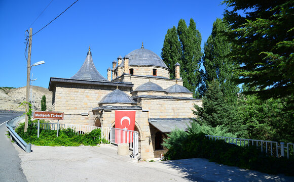 Darende, Turkey. July 8, 2018. A view from the Tomb of Medi Sheikh in Darende, Turkey