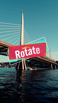 Vertical Rotate Overlap Lower Thirds