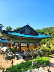 Naksansa Korean Buddhist Temple Complex in Yangyang, South Korea.