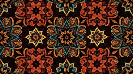 Obraz premium Arabian style, rich colors, and intricate details, cinematic lighting and composition for a dramatic effect 