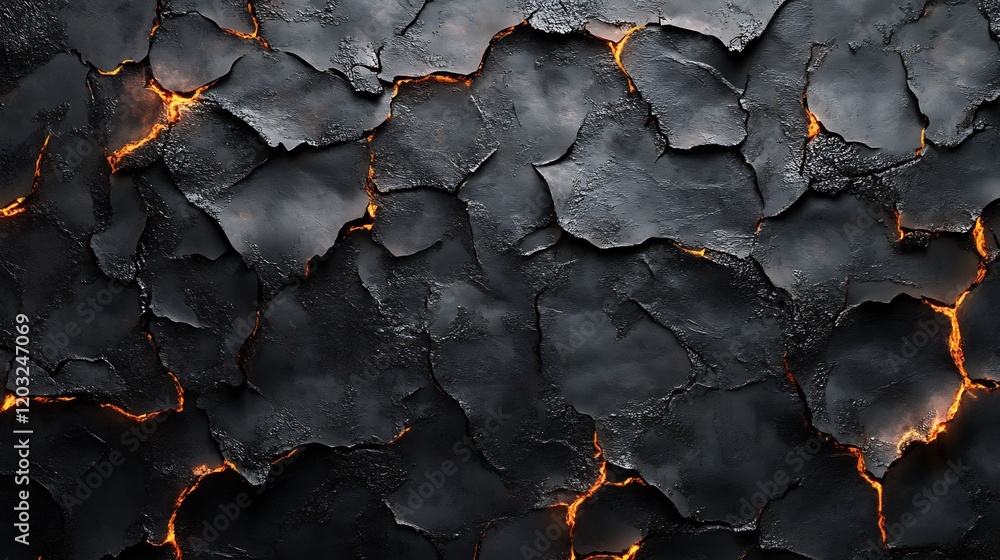 Poster dramatic background showcasing burnt paper with charred edges and torn sections emphasizing the text