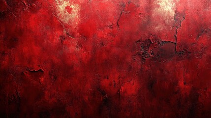 Abstract red textured background with cracks and variations, ideal for artistic designs and wallpapers