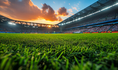 Sunset Stadium Soccer Field, Game Prep