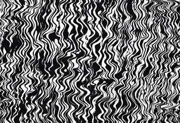 Fototapeta premium Abstract black and white image with flowing lines resembling waves or fabric.