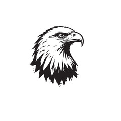 eagle head vector logo icon 