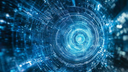 Sci-Fi Circular Structure