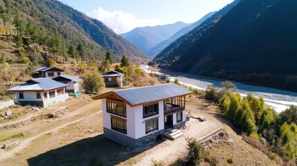 Mountain Village Homes and River Valley